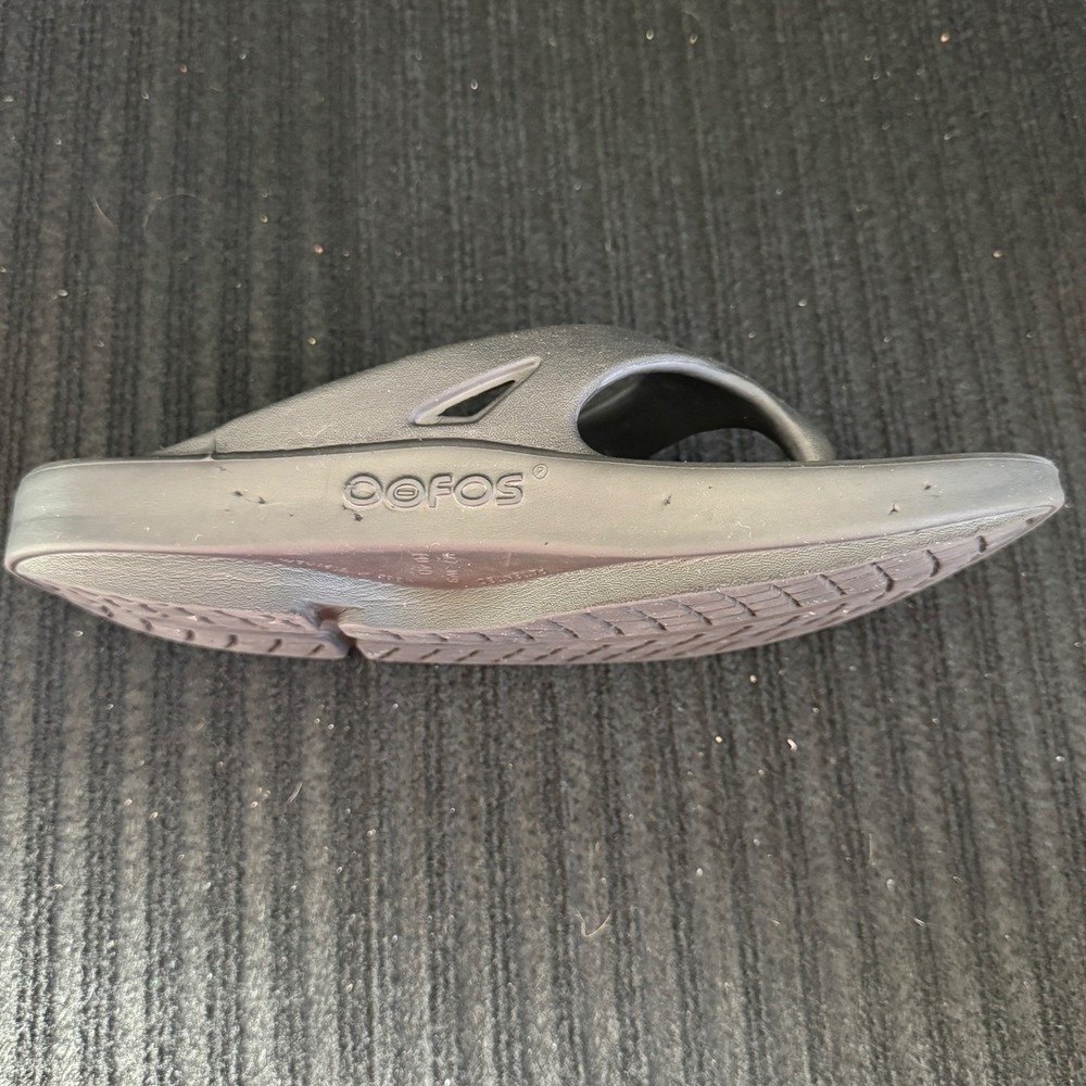 Oofos OOriginal Recovery Sandal Black Mens 7 Womens 9 EU 40 - Picture 6 of 7